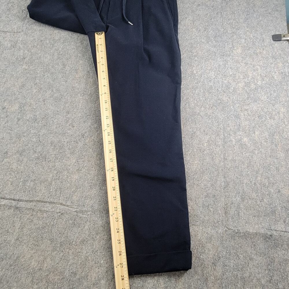 Todd Snyder Italian Doeskin Madison Trouser size M Navy Blue Drawstring NWT - Picture 5 of 12